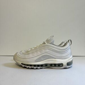 2020 Nike Air Max 97 Triple White GS Silver 921522-104 Rare Sz 7Y UK 6